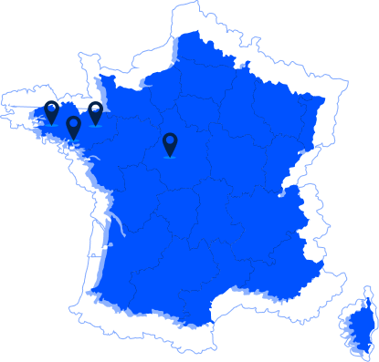 Carte des entit&eacute;s